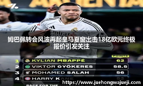 姆巴佩转会风波再起皇马夏窗出击18亿欧元终极报价引发关注