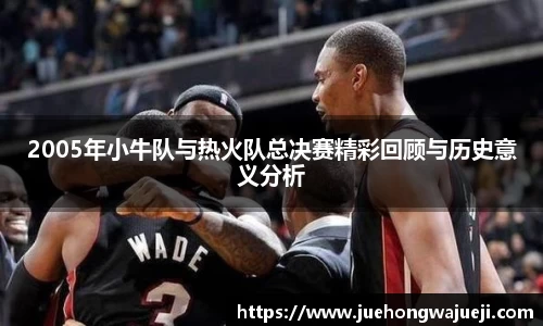 2005年小牛队与热火队总决赛精彩回顾与历史意义分析